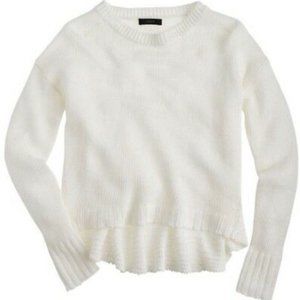 J. Crew Textured Beach Linen Sweater